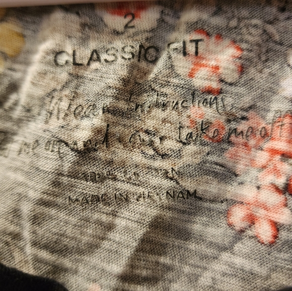 Torrid Classic Fit V-neck Tshirt - Picture 2 of 3